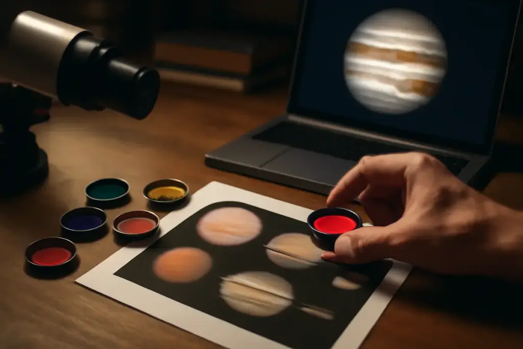 Filtri astronomici per osservazione planetaria: quale tipo potenzia meglio i dettagli dei pianeti
