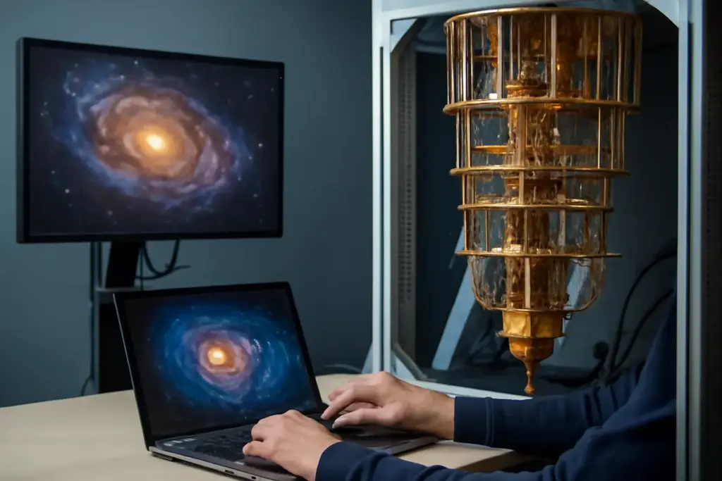 Computing quantistico nell’astrofisica: il motivo per cui sarà decisivo nelle simulazioni cosmiche