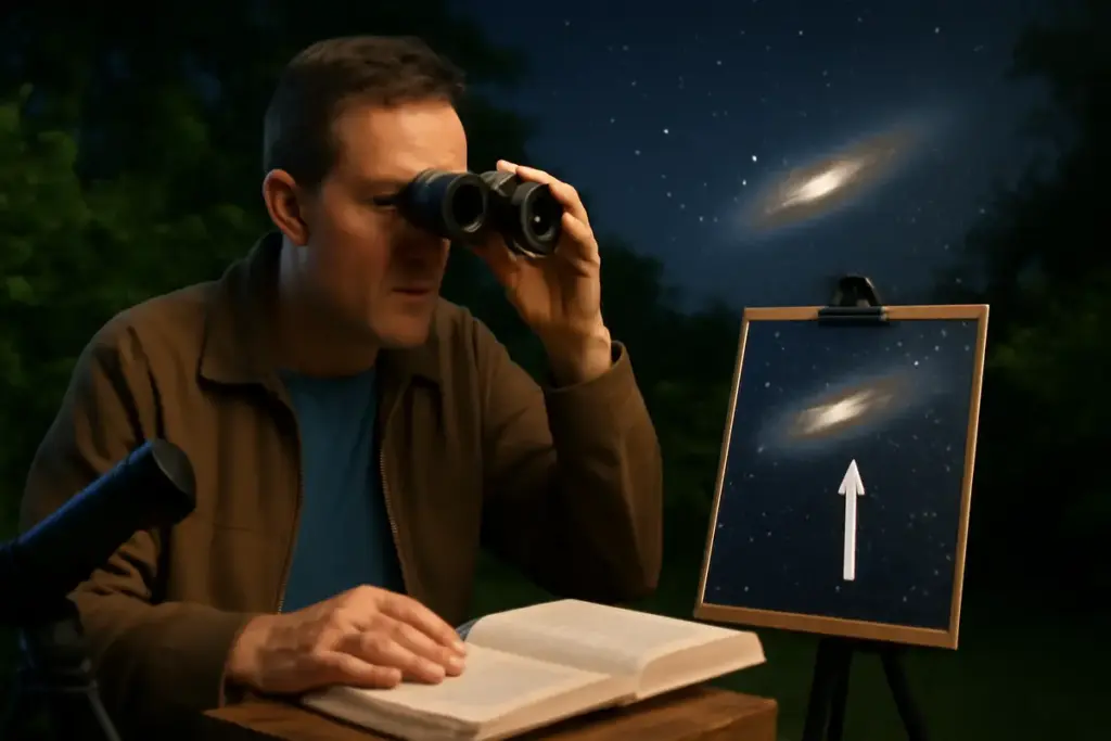 Come identificare le galassie dal giardino: i segnali che distinguono Andromeda dalle altre