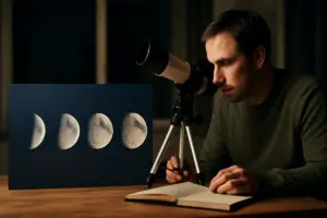 Fasi lunari e osservazione: come cambia la visibilità dei crateri a seconda della notte?