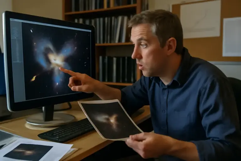 Quali segnali indicano una recente collisione tra galassie? L’evidenza nei dati di archivio che sorprende gli astronomi