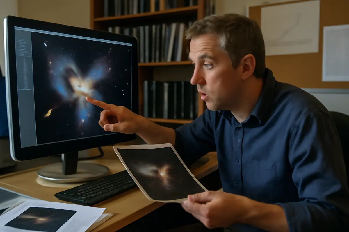 Quali segnali indicano una recente collisione tra galassie? L’evidenza nei dati di archivio che sorprende gli astronomi