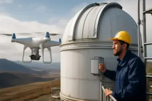 Droni robotici negli osservatori remoti: ciò che garantisce manutenzione continua senza rischi