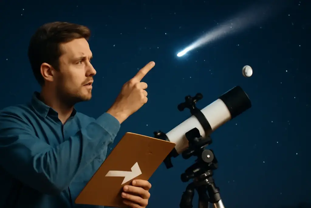 Come si distingue una cometa da un asteroide in cielo? Gli indizi visivi per non confondersi
