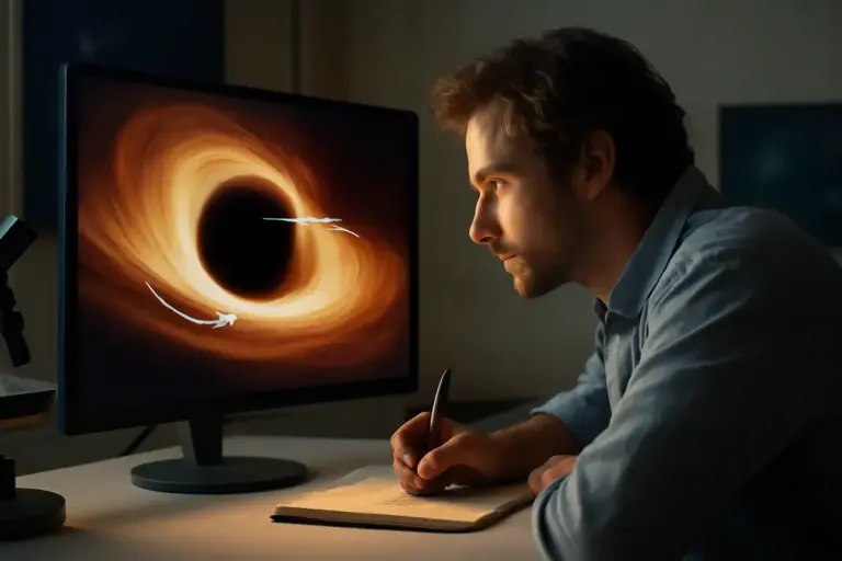 Cosa accade in un buco nero supermassiccio? Scopri il movimento invisibile della materia