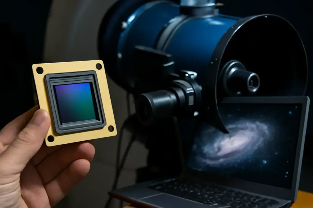 Tecnologia dei sensori CCD per telescopi: il dettaglio che amplifica la resa delle fotografie astronomiche